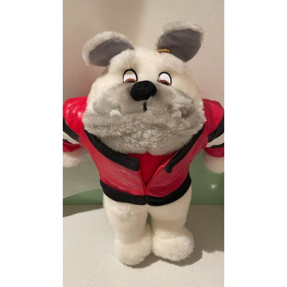 Georgia Bulldogs Plush Ace Novelty Co 12" Stuffed Animal Mascot Vintage 90's - Picture 2 of 5